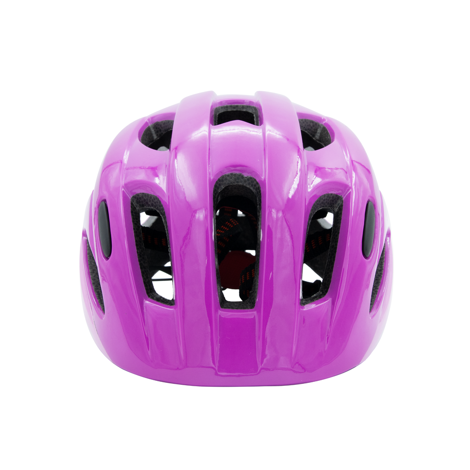 Casco Infantil de Ciclismo de Montaña MTB, Rosa