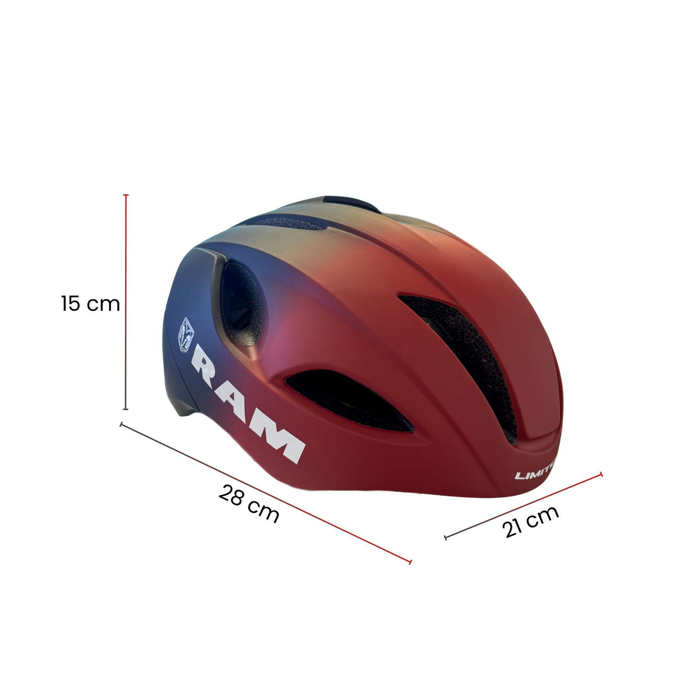 Casco Para Ciclismo Road Aerodinámico Ajustable, Vino