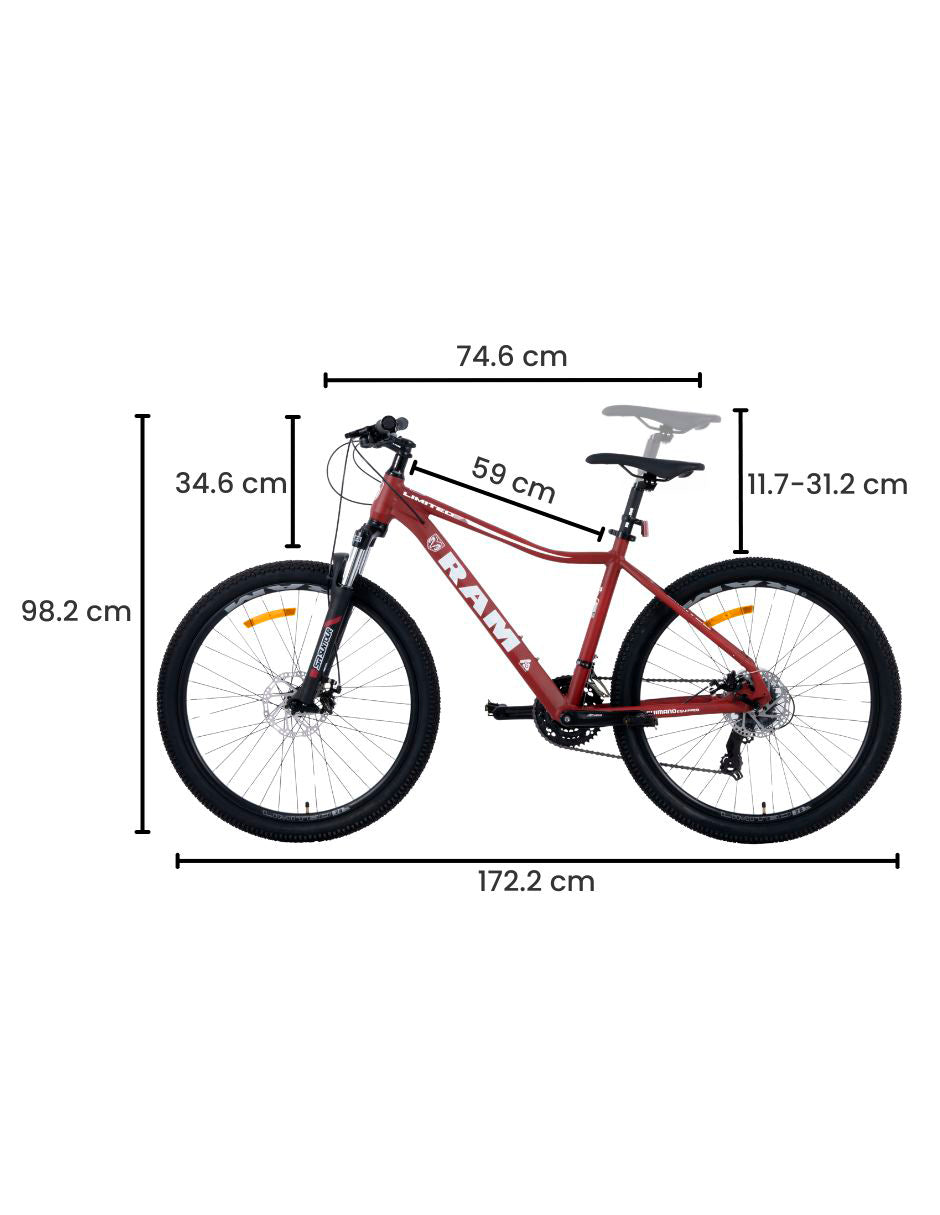 Bicicleta de Montañana Limited R26, Cherry