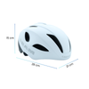 Casco Para Ciclismo Road Aerodinámico Ajustable, Blanco