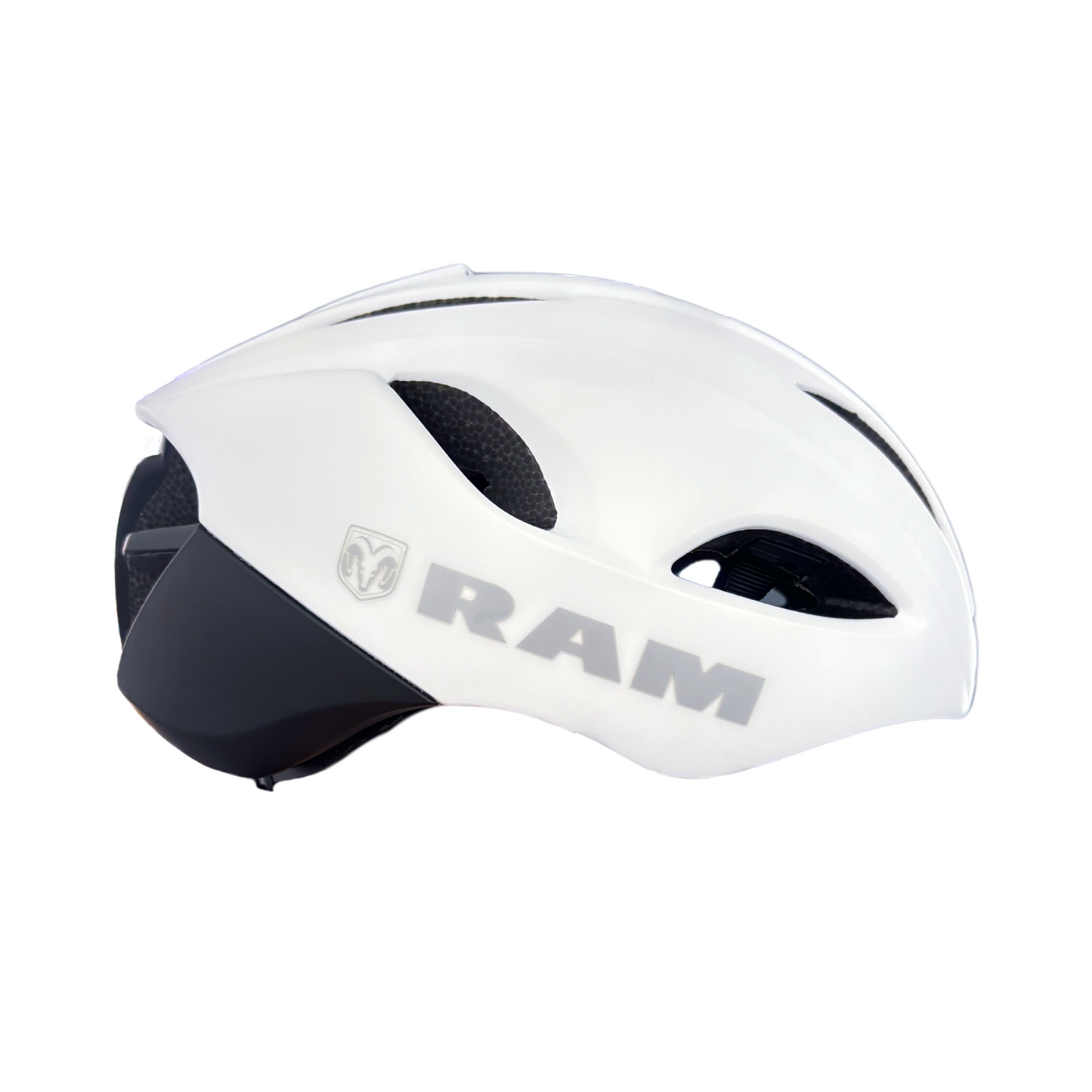 Casco Para Ciclismo Road Aerodinámico Ajustable, Blanco