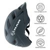 Casco de Ciclismo de Montaña, Negro