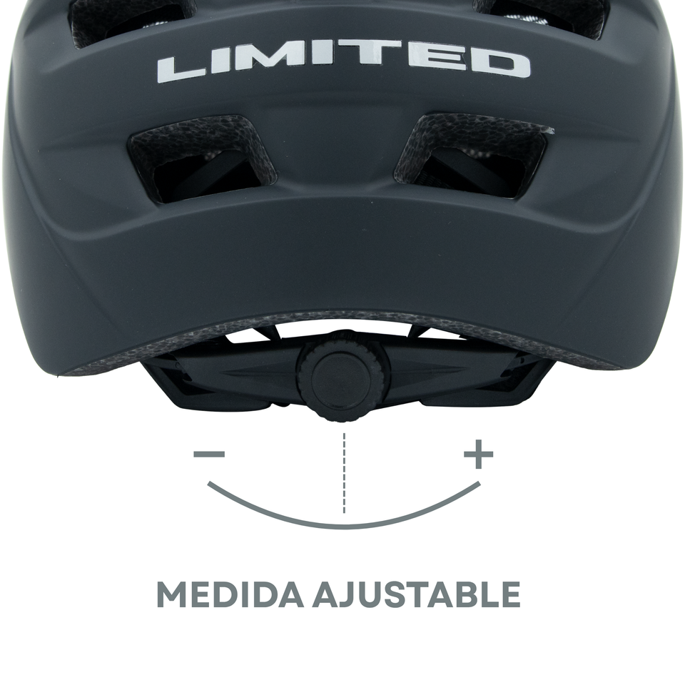Casco de Ciclismo de Montaña, Negro