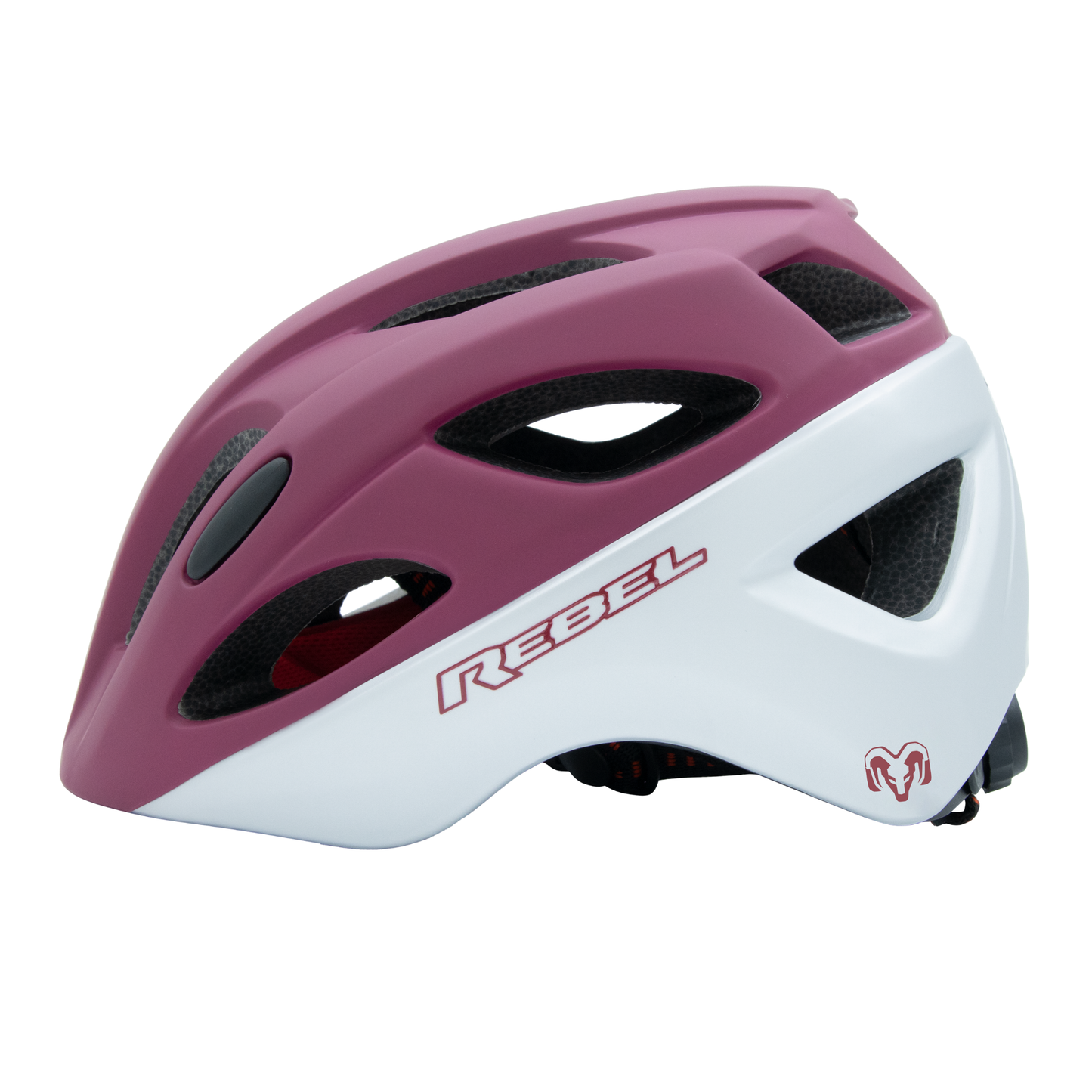 Casco Juvenil de Ciclismo Para Montaña Ajustable, Purpura