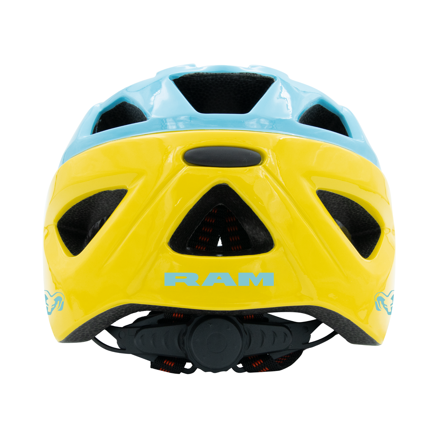 Casco Infantil de Ciclismo de Montaña MTB, Azul Claro