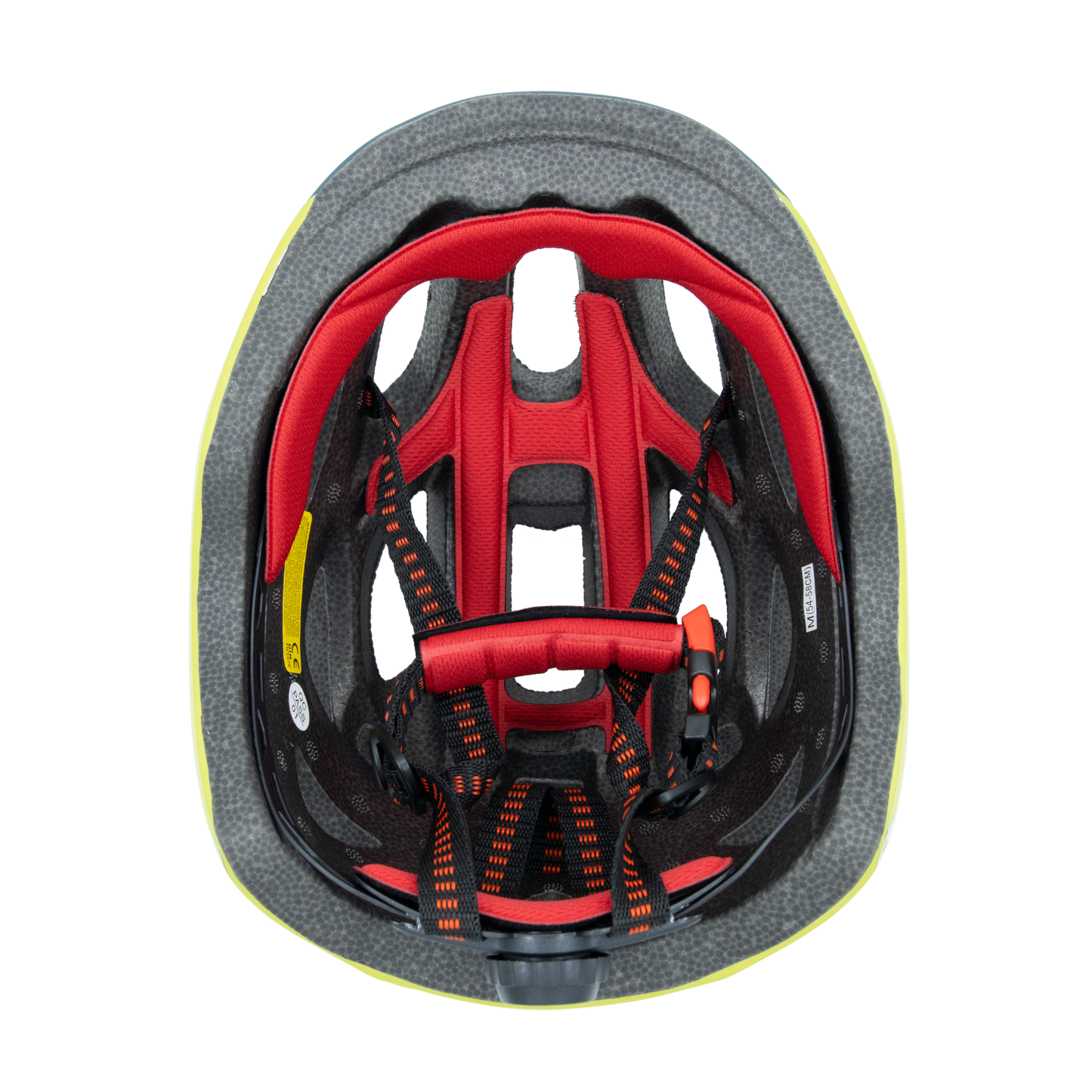 Casco Juvenil de Ciclismo Para Montaña Ajustable, Azul con Verde