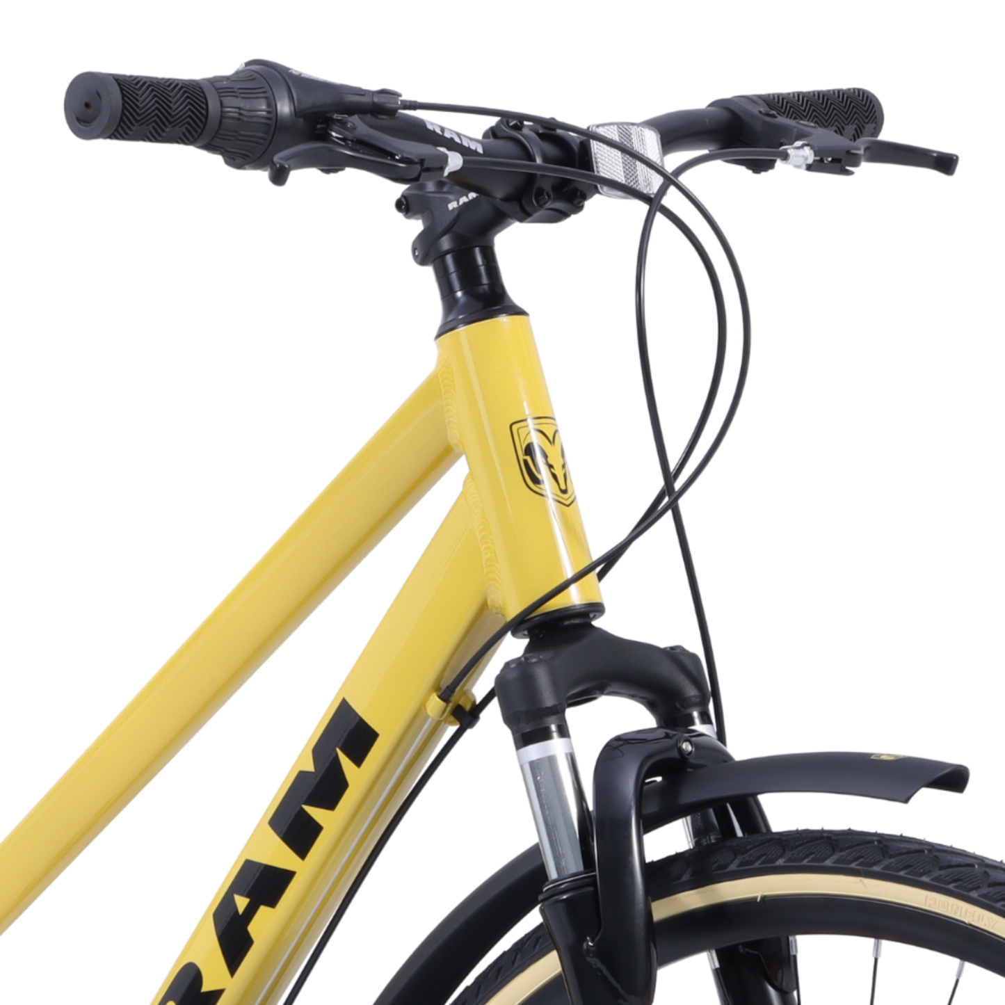 Bicicleta City R700, Amarilla