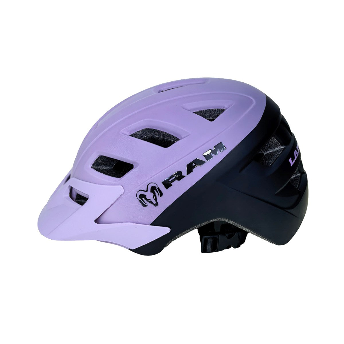 Casco MTB de Ciclismo para Montaña, Lila