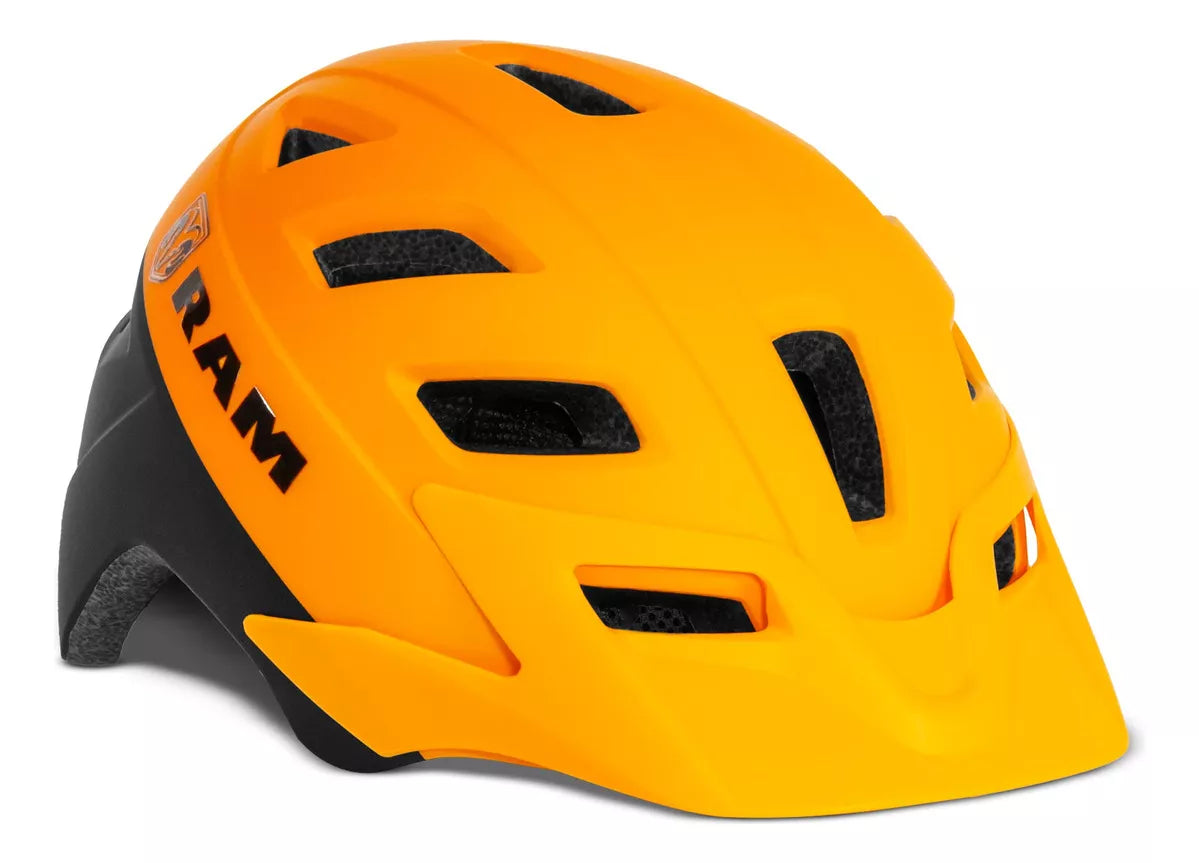 Casco de Ciclismo de Montaña, Naranja