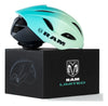 Casco Para Ciclismo Road Aerodinámico Ajustable, Verde Azulado