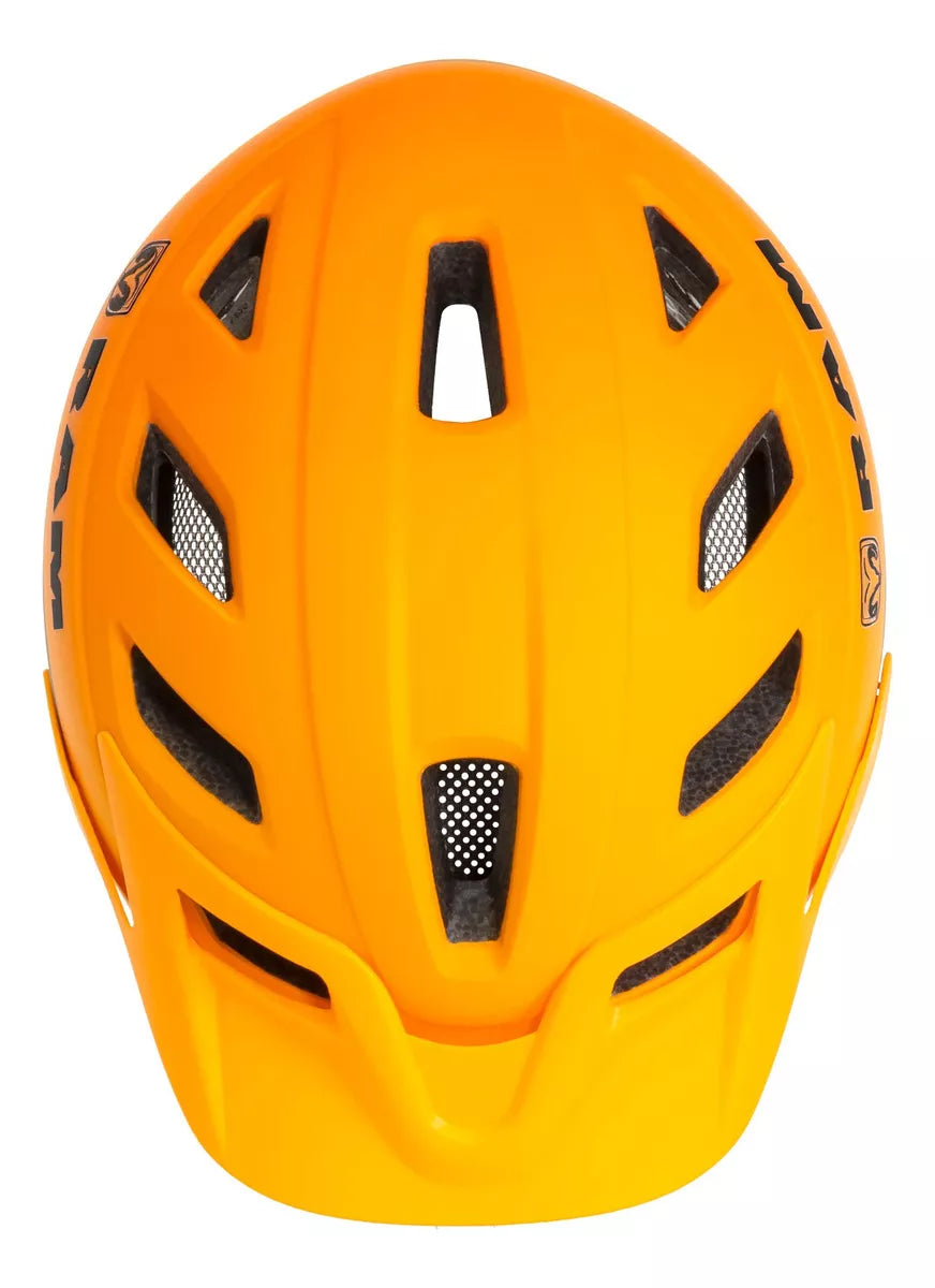 Casco de Ciclismo para Montaña, Naranja