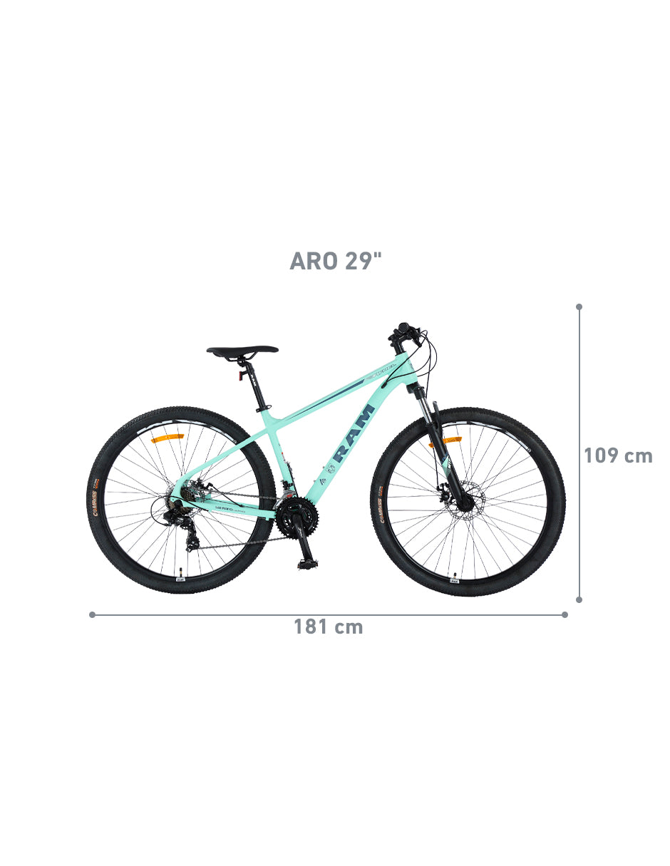 Bicicleta de Montaña Ram Rebel R29 Menta