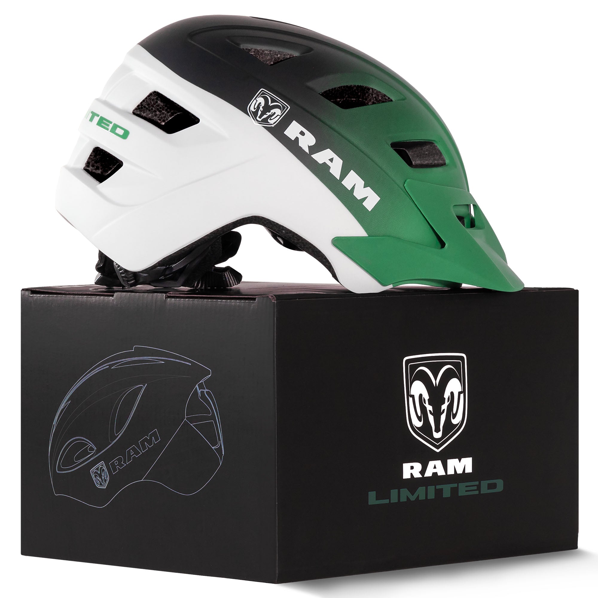 Casco Limited RAM (con visera extraíble)