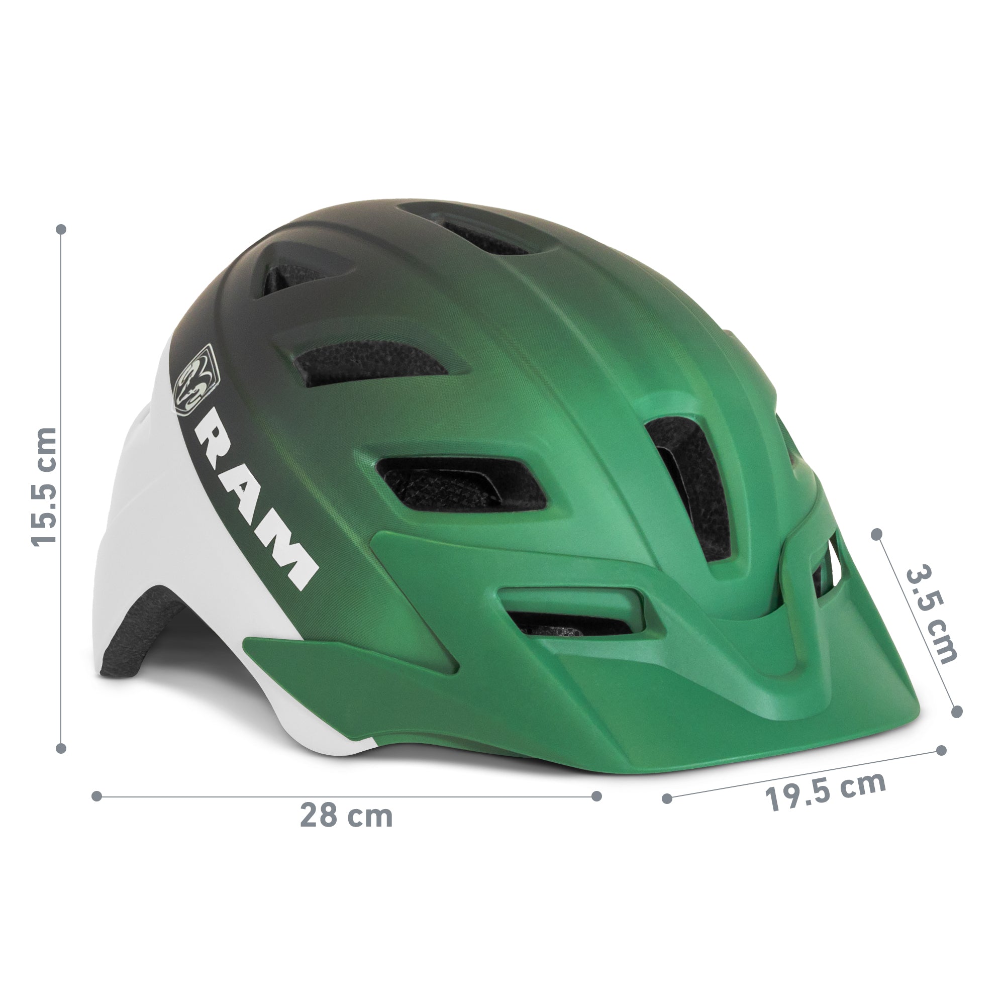 Casco Limited RAM (con visera extraíble)