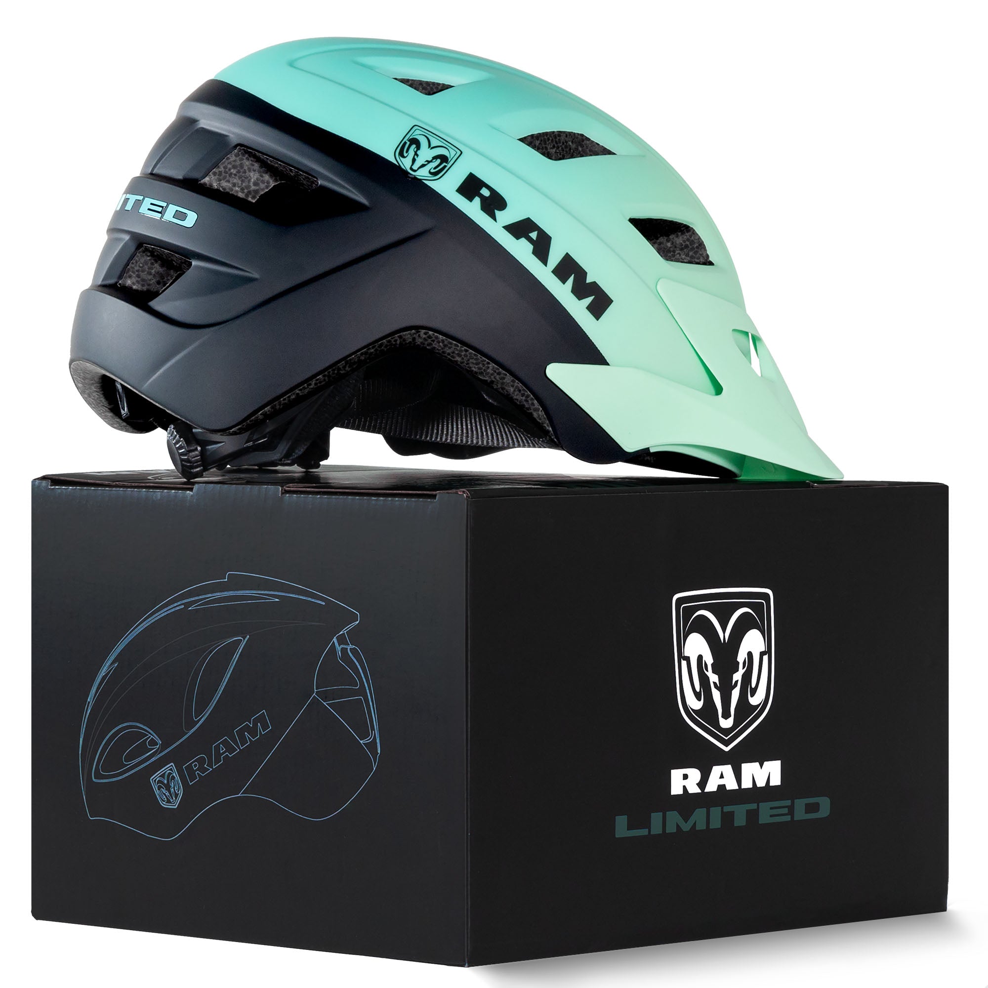 Casco Limited RAM (con visera extraíble)