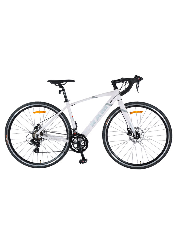 Bicicleta De Ruta R 700, Cuadro 44 Blanca – RAM Bikes México
