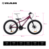Bicicleta Kids Rebel | R24, Purpura