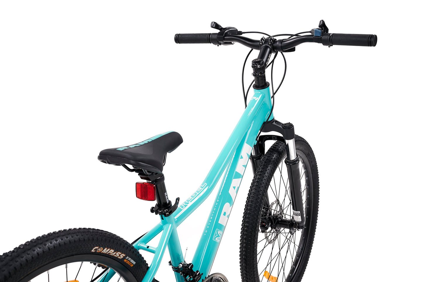 Bicicleta de Montaña R24, Color Azul Claro