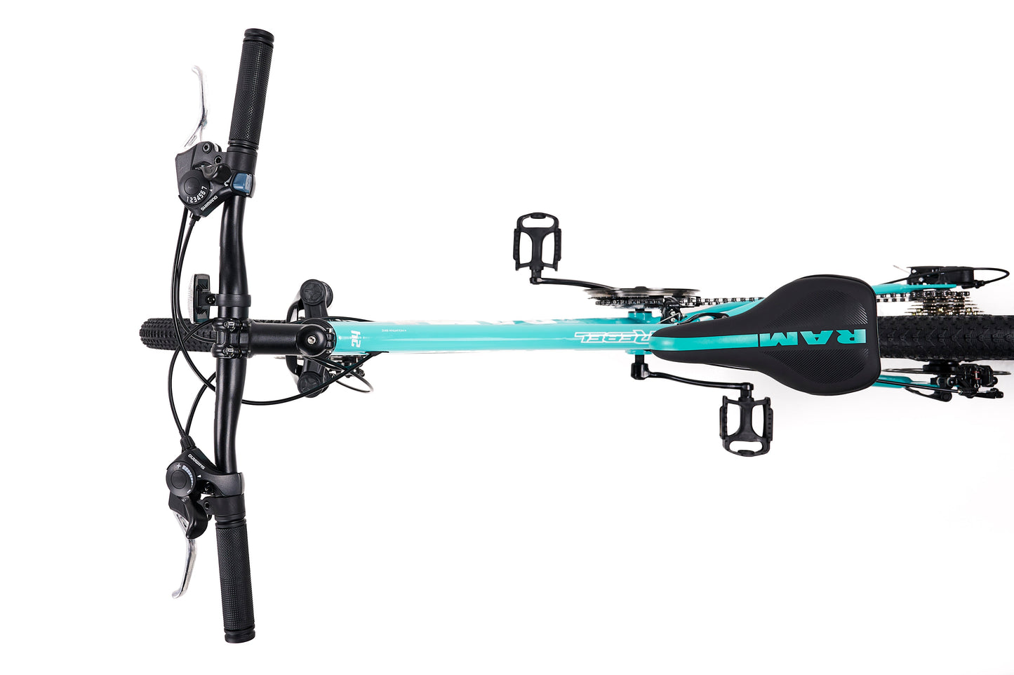 Bicicleta de Montaña R24, Color Azul Claro