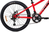 Bicicleta Montaña, Rodada 24, Color Rojo