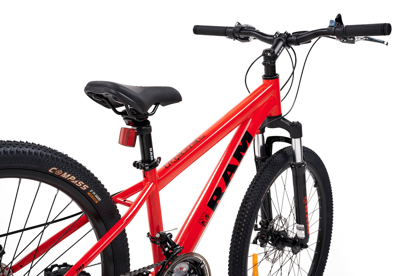 Bicicleta Montaña, Rodada 24, Color Rojo