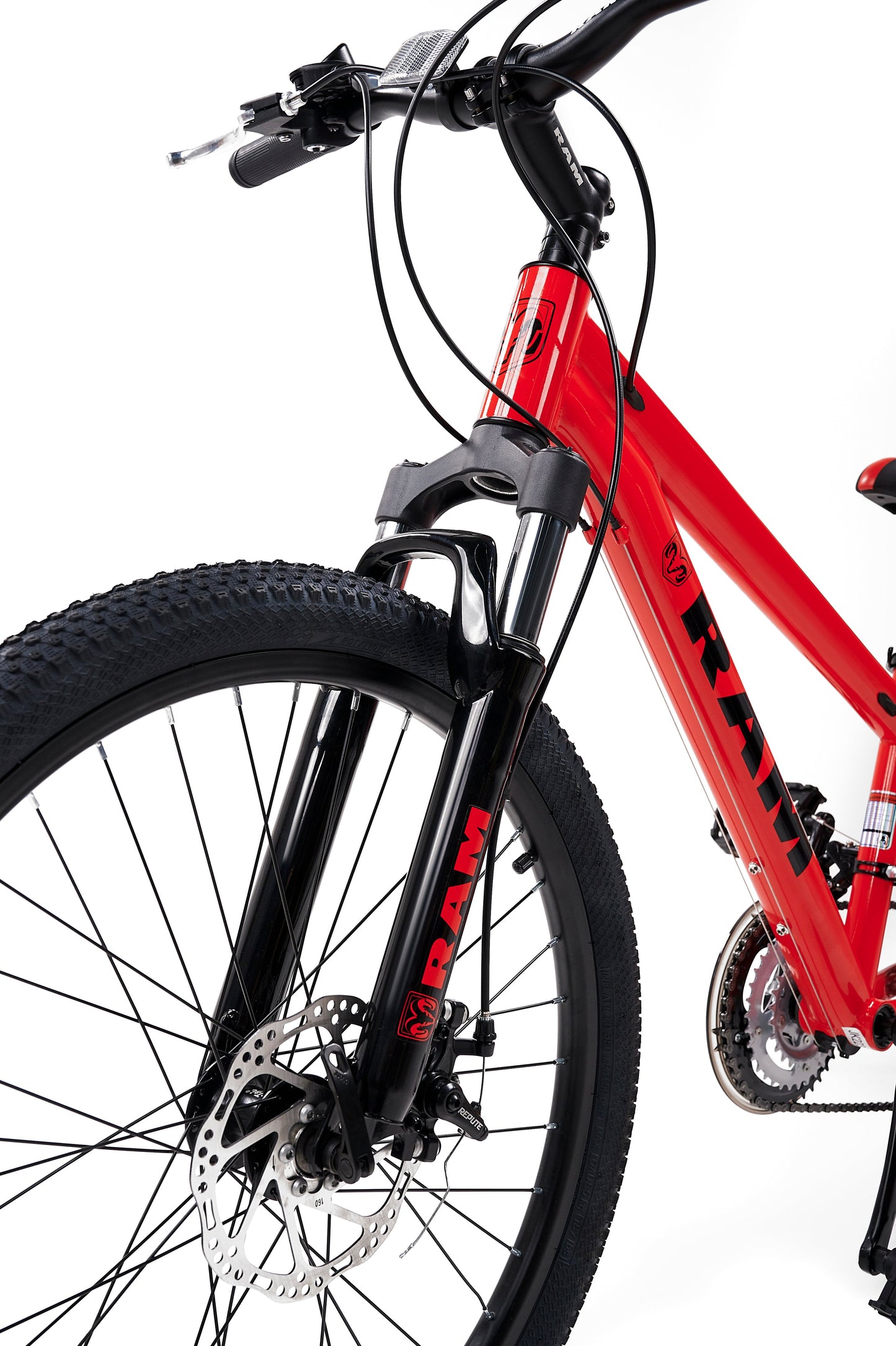 Bicicleta Montaña, Rodada 24, Color Rojo