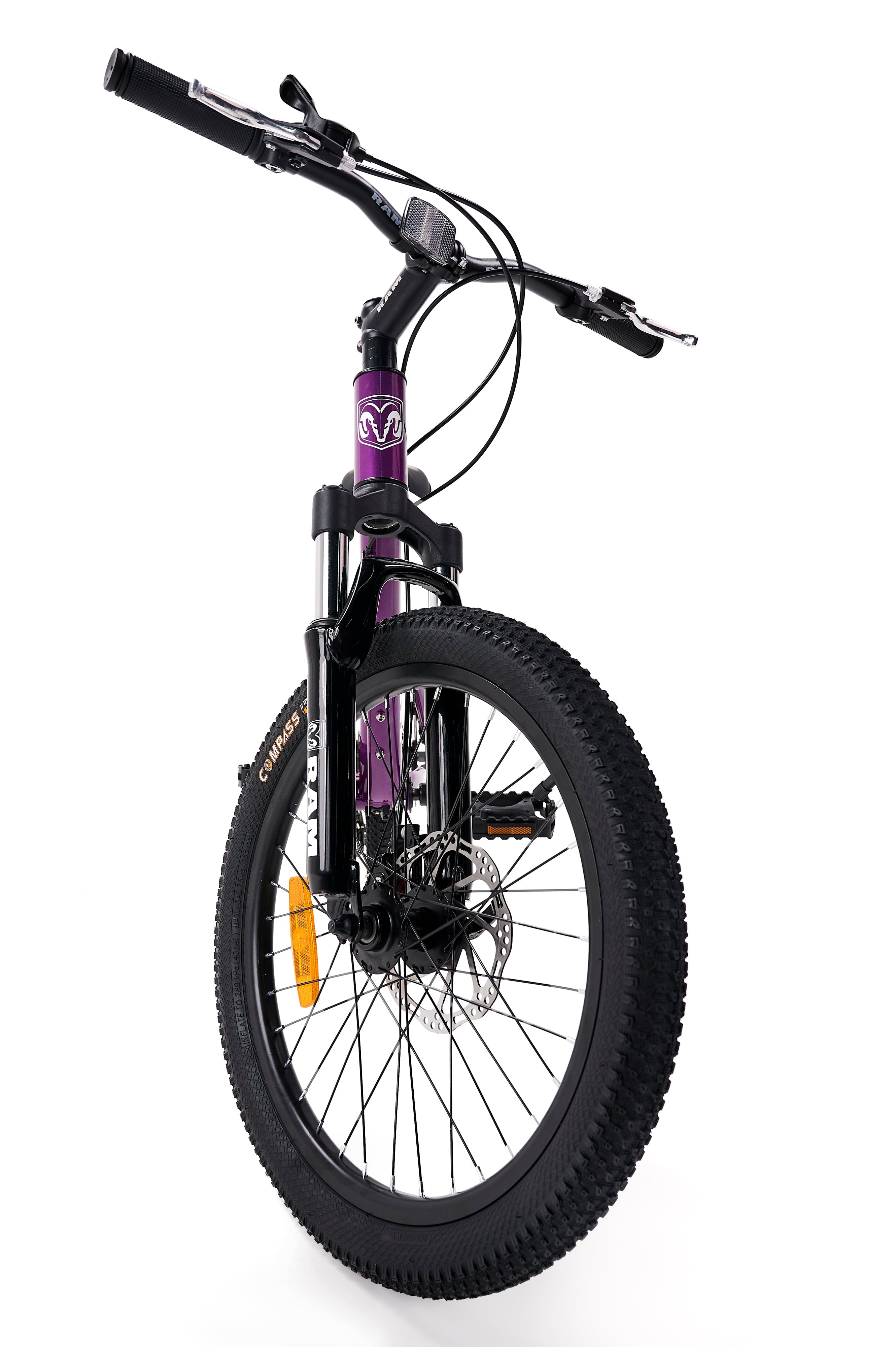 Bicicleta Montaña RAM Rebel Kids | Rodada 20  | K20 6 Velocidades MTB  | Color Morada