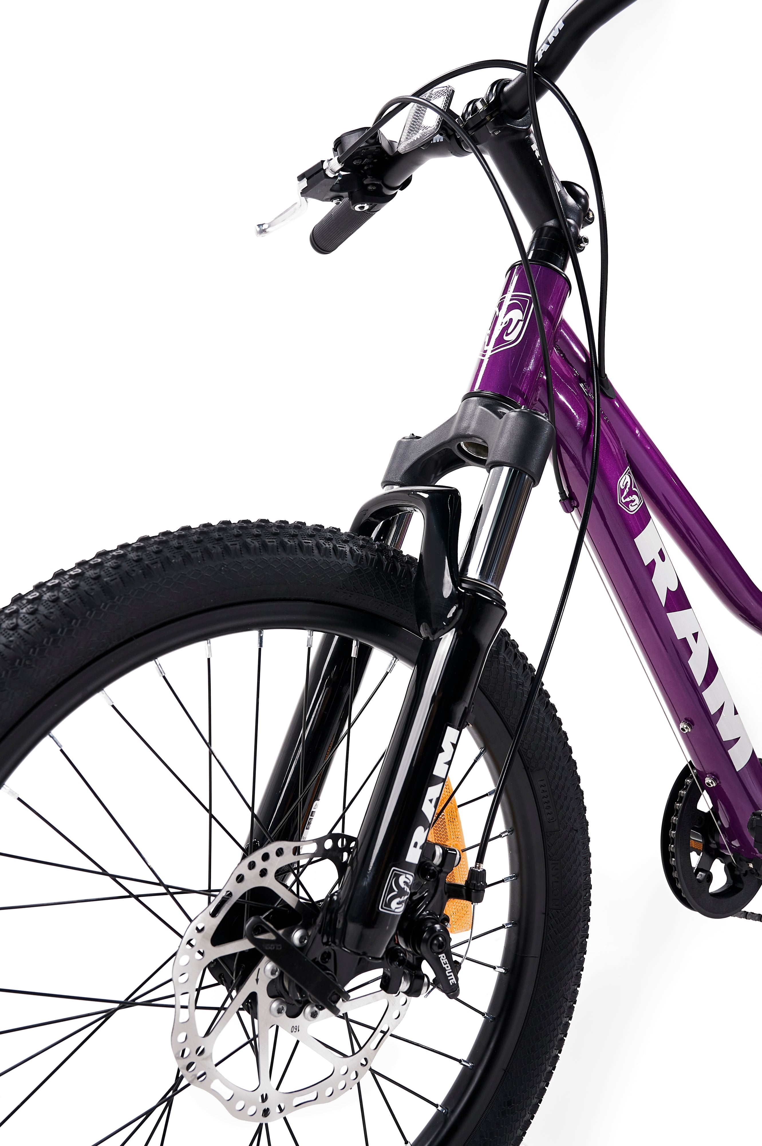 Bicicleta Montaña RAM Rebel Kids | Rodada 20  | K20 6 Velocidades MTB  | Color Morada