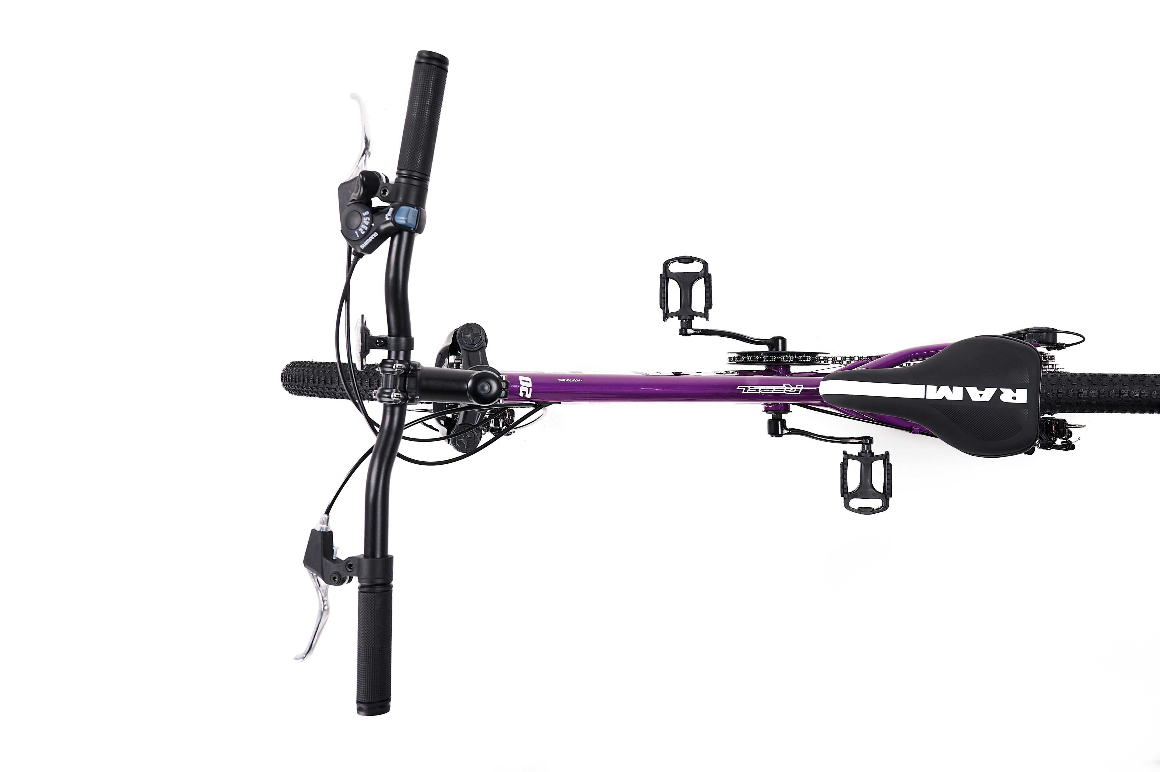 Bicicleta Montaña RAM Rebel Kids | Rodada 20  | K20 6 Velocidades MTB  | Color Morada